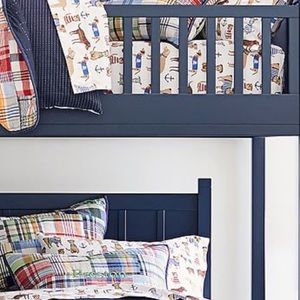 Pottery Barn quilt and Euro Shams